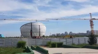 Вторую очередь Назарбаев центра начали строить в Астане