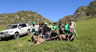 Участники экспедиции "Ұлы Дала Еліне Саяхат" по маршруту "Жемчужины Тянь-Шаня" подвели первые итоги