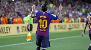 Месси стал автором 6000-го гола "Барселоны"
