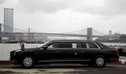 Как выглядит новый лимузин Трампа под названием "Зверь"