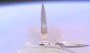 Опубликовано видео аварии ракеты "Союз-ФГ", стартовавшей с Байконура