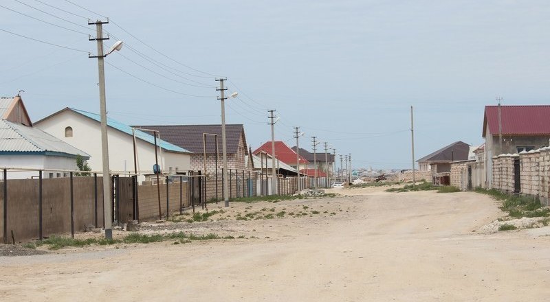 Поселок в Тупкараганском районе Мангистауской области. © Tumba.kz