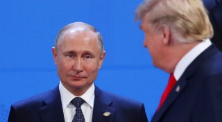 Владимир Путин и Дональд Трамп на саммите G20 в Аргентине. © Reuters