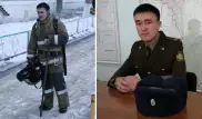 "Был страх, что не успеем". Фото уставшего пожарного из Костаная восхитило Казнет
