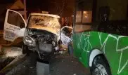 Водитель "Газели" погиб в страшном ДТП с участием автобуса в Алматы