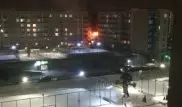 Пожар произошел в астанинском ЖК