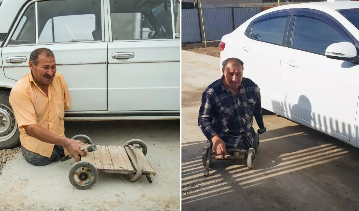 Попали под поезд. Что изменилось в жизни семьи инвалидов из Кызылорды