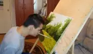 Художник-инвалид из Татарстана продает картины ради поездки в Нур-Султан к своей подруге