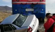 Автомобиль попал под поезд в ВКО