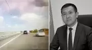 Видео ДТП, где погиб заместитель акима, прокомментировали в полиции