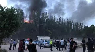 Пожар в многоэтажном доме в Таразе ликвидирован