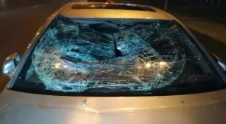 Водитель Lexus сбил двух пешеходов в Алматы