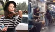 Алматы метросында скрипкада ойнап, жұртты таңғалдырған кім?