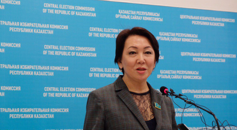 Дания Еспаева. Фото:election.gov.kz