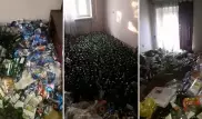 Свалку бутылок устроил в своей квартире житель Рудного