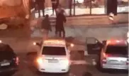 Драка в центре Павлодара попала на видео