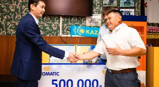 Житель Нур-Султана первым выиграл полмиллиона тенге в Lotomatic