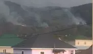 Пожар в горах увидели под Алматы