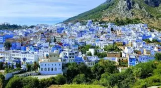 50 оттенков синего самого невероятного города в сердце Марокко