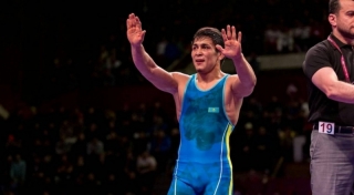 Даулет Ниязбеков. Фото: wrestling.kz