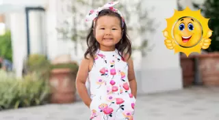 2-летняя дочь болашаковцев выиграла конкурс в США