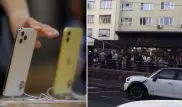 Очередь за новыми iPhone в Алматы обсуждают в Казнете