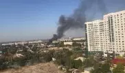 Сильный пожар произошел в Алматы