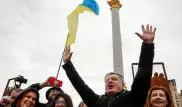 Таксист отказался везти Порошенко после митинга в Киеве