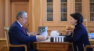 Токаев принял министра культуры и спорта