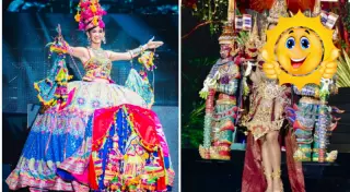 Жена Тарзана, королева кукол и женщина-пагода. 35 самых ярких костюмов Miss Grand International