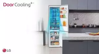 Естественная свежесть продуктов с LG DoorCooling+