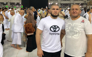 Хабиб Нурмагомедов с отцом. © instagram/khabib_nurmagomedov