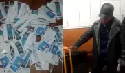 Кипу конвертов со штрафами получил житель Туркестана