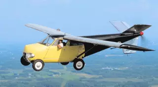 Единственный в мире аэромобиль выставили на аукцион