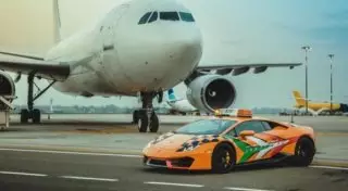 Новый Lamborghini Huracan поступил на службу в итальянский аэропорт