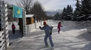 Бесплатные катки в Алматы привели в порядок после замечаний акима