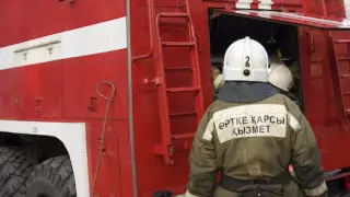 За минувшие сутки в Казахстане при пожарах погибли два человека