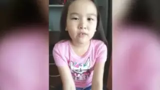 "Чтобы вирус не прошел". 8-летняя алматинка посвятила стих отцу-полицейскому