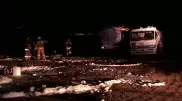 Два бензовоза горели в Павлодарской области