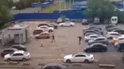 Перестрелка в Москве попала на видео