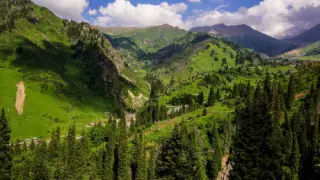 Парковку на 2000 мест построят в горах Алматы