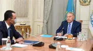 Назарбаев встретился со спикером Сената