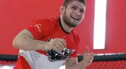 Хабиб Нурмагомедов показал подготовку к бою с Джастином Гэтжи