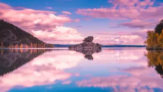 Красота "степной Швейцарии". Яркие фото осеннего Бурабая