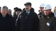 Масимов ознакомился с ходом строительства железной дороги в Узене