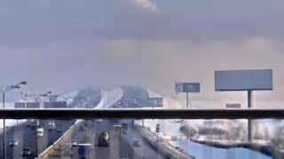 Движение по МКАД перекроют в 15.00 часов