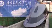 Прототип сверхскоростного поезда протестировали в Китае
