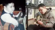 Иманбек показал свое детское фото с гитарой