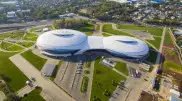 Госпиталь в Halyk Arena начал принимать пациентов с COVID-19