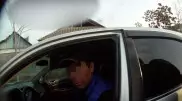 Водитель протащил полицейского на двери машины в Жетысае